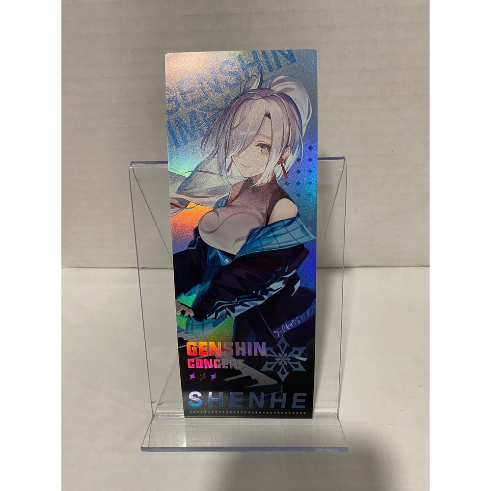 Genshin Impact Concert Ticket Shenhe Holographic Melodies of an Endless Journey